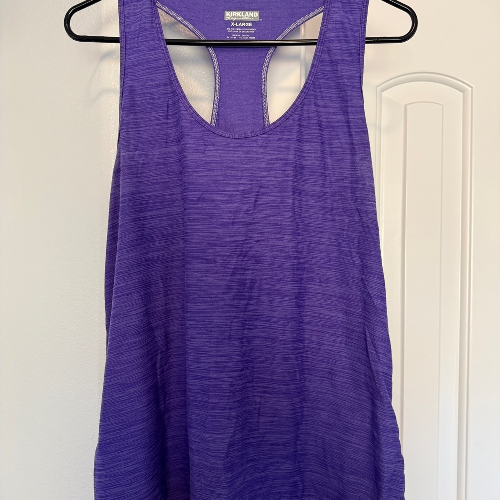 Kirkland Signature Women's Vibrant Purple Tank Top